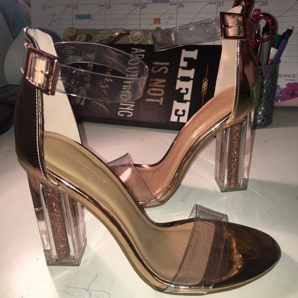 Bamboo Rose Gold Sandals Hot Sale, UP 